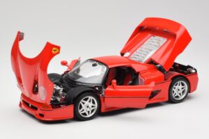 Ferrari F50 Hardtop Piros Bburago 1:18 3362 Fém – 2. kép a 8-ből