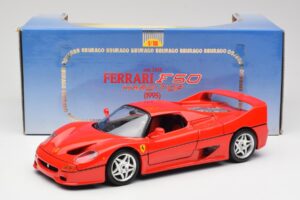 Ferrari F50 Hardtop Piros Bburago 1:18 3362 Fém – 8. kép a 8-ből