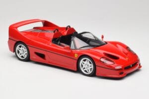 Ferrari F50 Hardtop Open Rosso Corsa KK-Scale 1:18 KKDC180951 Fém – 4. kép a 6-ből