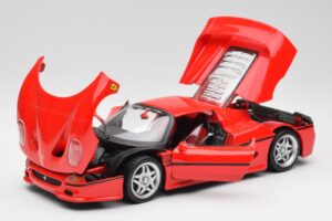 Ferrari F50 Piros Maisto 1:18 50262 Fém – 2. kép a 8-ből