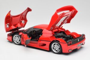 Ferrari F50 Piros Maisto 1:18 50262 Fém – 5. kép a 8-ből