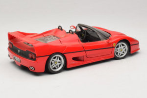 Ferrari F50 Spider Piros Shell Maisto 1:18 3076-M1 Fém – 3. kép a 8-ből