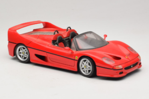 Ferrari F50 Spider Piros Shell Maisto 1:18 3076-M1 Fém – 6. kép a 8-ből