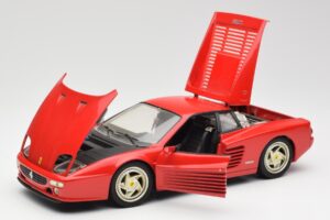 Ferrari F512 M Piros Hot Wheels 1:18 29758 Fém – 2. kép a 8-ből