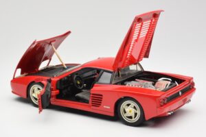 Ferrari F512 M Piros Hot Wheels 1:18 29758 Fém – 5. kép a 8-ből