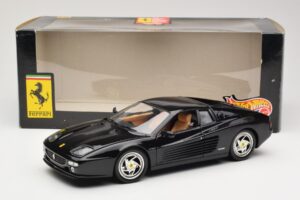 Ferrari F512M Fekete Hot Wheels 1:18 23922 Fém – 8. kép a 8-ből