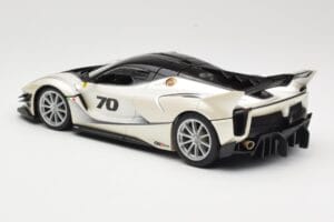 Ferrari FXX-K Evo #70 Fehér Bburago 1:18 18-16012 Fém – 7. kép a 8-ből