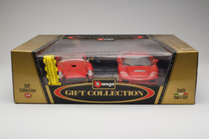 Ferrari Gift Set 250 Testa Rossa & 360 Modena Challenge Piros Bburago 1:18 GC001 Fém – 2. kép a 2-ből