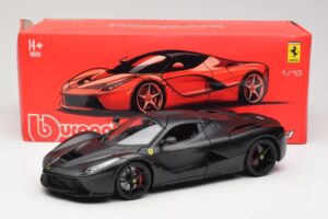 Ferrari LaFerrari F150 Matte Black Bburago 1:18 18-16901BK Fém – 8. kép a 8-ből