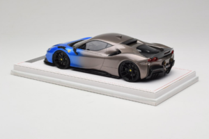 Ferrari SF90 Novitec Blue Grey Metallic IVY 1:18 REMC029 Gyanta – 5. kép a 7-ből