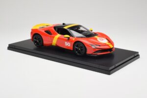 Ferrari SF90 Stradale #50 24 Hours of Le Mans 2024 Bburago 1:18 18-16035 Fém – 6. kép a 9-ből
