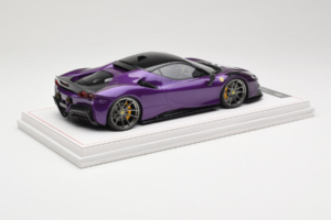 Ferrari SF90 Stradale Novitec Purple Metallic IVY 1:18 REMC021 Gyanta – 3. kép a 7-ből