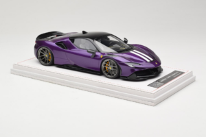 Ferrari SF90 Stradale Novitec Purple Metallic IVY 1:18 REMC021 Gyanta – 4. kép a 7-ből
