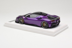 Ferrari SF90 Stradale Novitec Purple Metallic IVY 1:18 REMC021 Gyanta – 5. kép a 7-ből