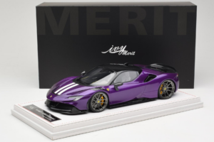 Ferrari SF90 Stradale Novitec Purple Metallic IVY 1:18 REMC021 Gyanta – 7. kép a 7-ből