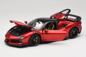 Ferrari SF90 XX Stradale Magma Red Bburago 1:18 18-16020R Fém – 2. kép a 8-ből