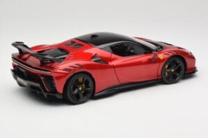 Ferrari SF90 XX Stradale Magma Red Bburago 1:18 18-16020R Fém – 3. kép a 8-ből