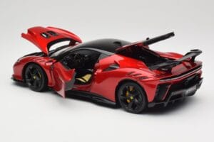Ferrari SF90 XX Stradale Magma Red Bburago 1:18 18-16020R Fém – 5. kép a 8-ből