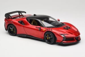 Ferrari SF90 XX Stradale Magma Red Bburago 1:18 18-16020R Fém – 6. kép a 8-ből