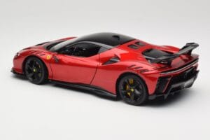 Ferrari SF90 XX Stradale Magma Red Bburago 1:18 18-16020R Fém – 7. kép a 8-ből
