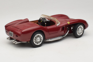 Ferrari Testa Rossa Sötétvörös Shell Shell 1:18 40026 Fém – 3. kép a 8-ből