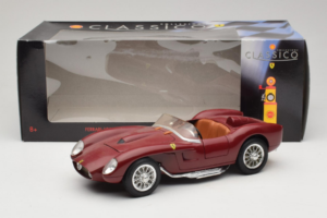 Ferrari Testa Rossa Sötétvörös Shell Shell 1:18 40026 Fém – 8. kép a 8-ből