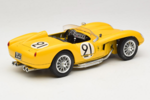 Ferrari 250 Testa Rossa #91 Sárga Limitált Kiadás Bburago 1:18 3007-Y1 Fém – 3. kép a 8-ből