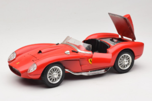 Ferrari 250 Testa Rossa Piros Bburago 1:18 3007-P2 Fém – 2. kép a 8-ből