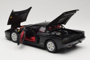 Ferrari Testarossa Fekete Kyosho 1:18 08425BK Fém – 5. kép a 8-ből