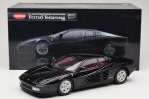 Ferrari Testarossa Fekete Kyosho 1:18 08425BK Fém – 8. kép a 8-ből