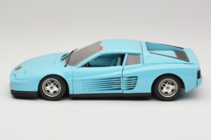 Ferrari Testarossa Borsenmodell 1997 Limitált Kiadás Kék Bburago 1:18 B002 Fém – 4. kép a 8-ből