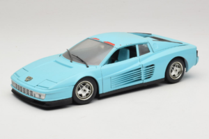 Ferrari Testarossa Borsenmodell 1997 Limitált Kiadás Kék Bburago 1:18 B002 Fém