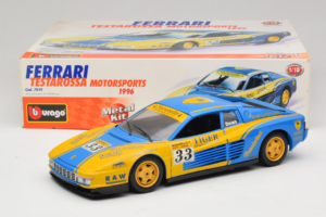 Ferrari Testarossa Bburago 1:18 7019 Fém – 8. kép a 8-ből