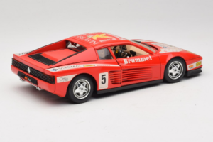 Ferrari Testarossa Brummel #5 Piros 1984 Bburago 1:18 3004-P1 Fém – 3. kép a 8-ből