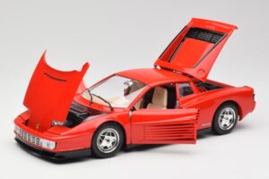 Ferrari Testarossa Piros Bburago 1:18 3019 Fém – 2. kép a 8-ből