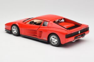 Ferrari Testarossa Piros Bburago 1:18 3019 Fém – 7. kép a 8-ből