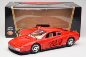 Ferrari Testarossa Piros Bburago 1:18 3019 Fém – 8. kép a 8-ből