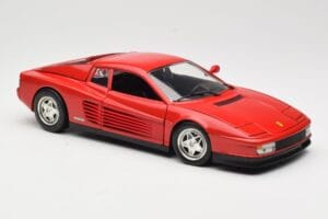 Ferrari Testarossa Piros Hot Wheels 1:18 23918 Fém – 6. kép a 8-ből