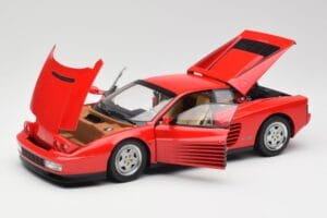Ferrari Testarossa Piros Kyosho 1:18 08422R Fém – 2. kép a 8-ből