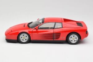 Ferrari Testarossa Piros Kyosho 1:18 08422R Fém – 4. kép a 8-ből