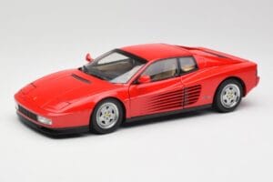 Ferrari Testarossa Piros Kyosho 1:18 08422R Fém