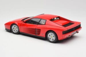 Ferrari Testarossa Piros Kyosho 1:18 08422R Fém – 7. kép a 8-ből
