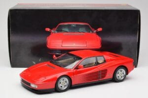 Ferrari Testarossa Piros Kyosho 1:18 08422R Fém – 8. kép a 8-ből