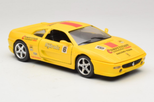Ferrari F355 Berlinetta Racing Sárga Solido 1:18 9009-Y1 Fém – 6. kép a 8-ből
