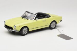 Fiat 124 Spider BS1 Sárga Sun Star 1:18 4921 Fém