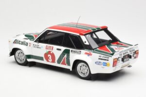 Fiat 131 Abarth #3 M. Alen / I. Kivimaki Winner Rally 1000 Lakes 1980 Kyosho 1:18 08376H Fém – 7. kép a 8-ből