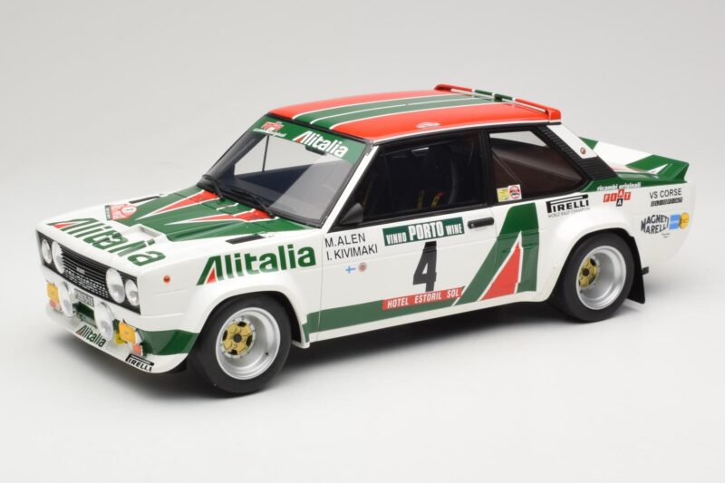 Fiat 131 Abarth #5 M. Alen / I. Kivimaki Rally Portugal 1978 Otto 1:12 G093 Gyanta
