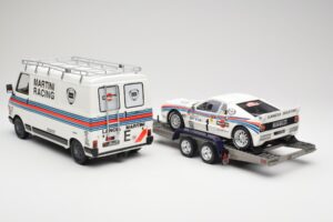 Fiat 242 & Lancia 037 Group B #1 W. Rohrl / C. Geistdorfer Rally Monte Carlo 1983 Otto 1:18 OT360 Gyanta – 2. kép a 7-ből