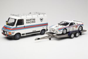 Fiat 242 & Lancia 037 Group B #1 W. Rohrl / C. Geistdorfer Rally Monte Carlo 1983 Otto 1:18 OT360 Gyanta