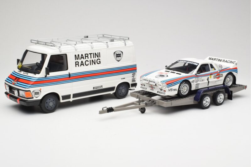 Fiat 242 & Lancia 037 Group B #1 W. Rohrl / C. Geistdorfer Rally Monte Carlo 1983 Otto 1:18 OT360 Gyanta